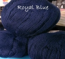 Royal Blue Spun Alpaca